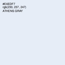 #E6EDF7 - Athens Gray Color Image